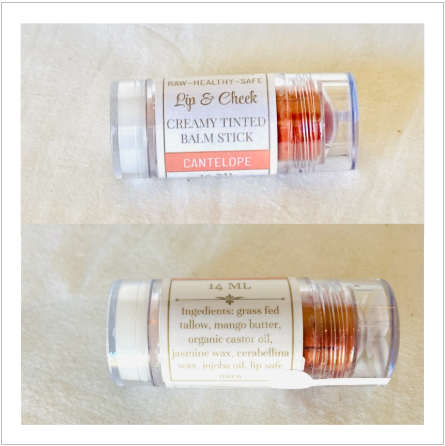 Lip & Cheek- Creamy Tinted Balm Sticks