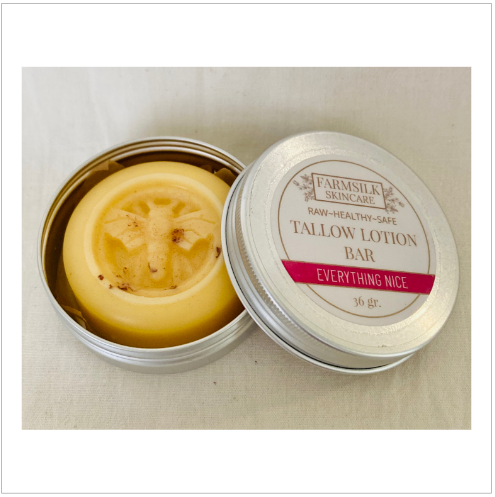 Tallow Hard Lotion Bar