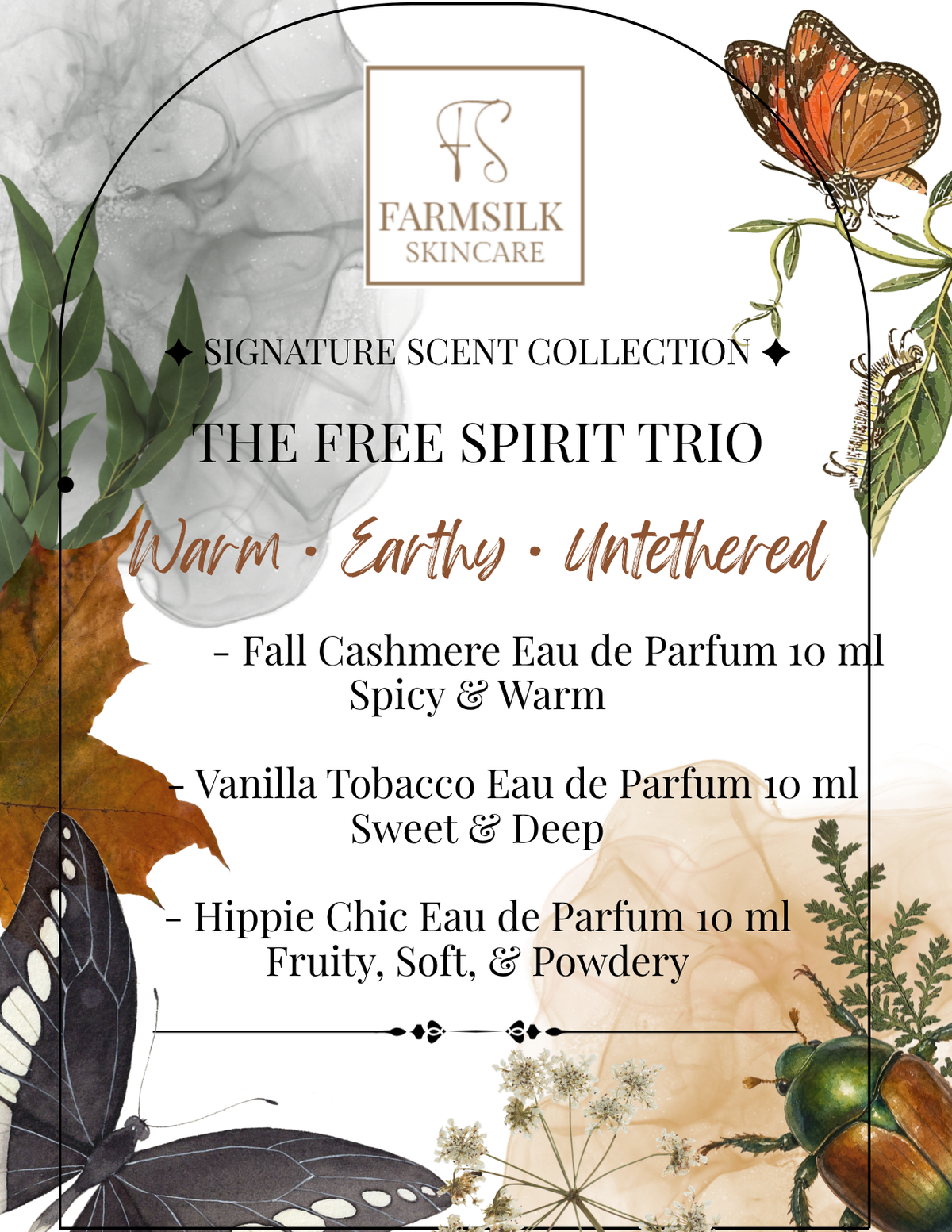 The Free Spirit Fragrance Trio
