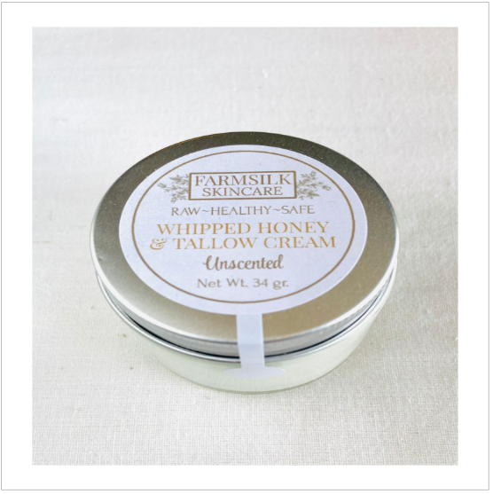 Whipped Honey & Tallow Cream