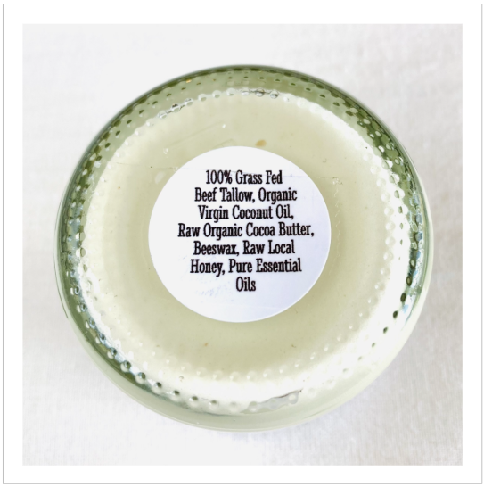 Whipped Honey & Tallow Cream