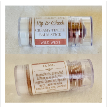 Lip & Cheek- Creamy Tinted Balm Sticks